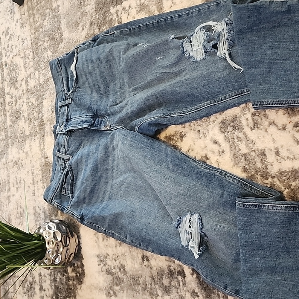 Old Navy Sky HI Straight Jean